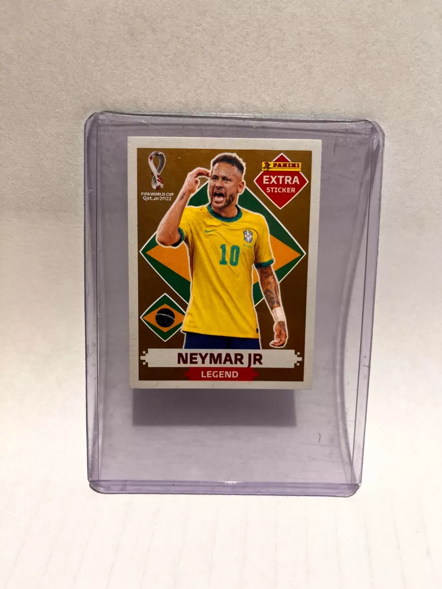 Figurinha Original Panini Neymar Jr Legend Gold