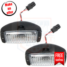 Front Fog Light Set of 2 Halogen Left & Right Side for 1991-1997 GMC Sonoma SLE