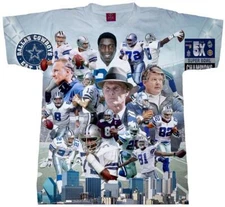 DALLAS COWBOYS 5 TIME CHAMP T-SHIRT