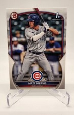 2023 Bowman Baseball Paper Prospects BP-74 Paper Matt Mervis - Chicago Cubs