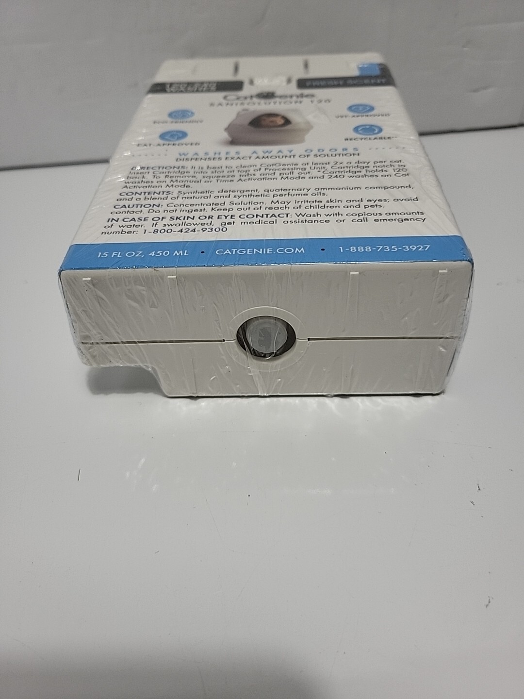 CatGenie SaniSolution 120 Self-Cleaning Litter Box Fresh Scent SEALED Brand New