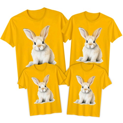 Family Rabbit Happy Easter T-Shirt Tee Cute Holiday Party Matching Outfit #ED - Picture 21 of 24