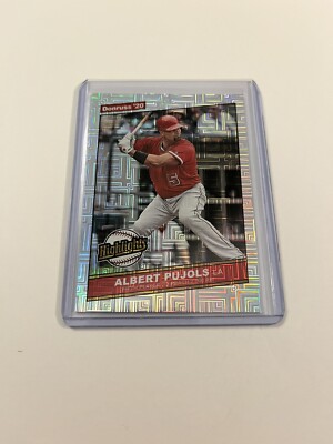 2020 Panini Donruss Albert Pujols Highlights Holo Vector Foil #H-3
