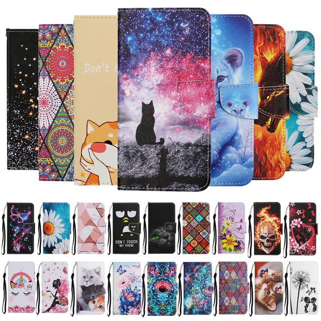 For Samsung S23+/S23 Ultra/S22 Plus Pattern Leather Flip Wallet Phone Case Cover For Samsung S23+/S23 Ultra/S22 Plus Pattern Leather Flip Wallet Phone Case Cover