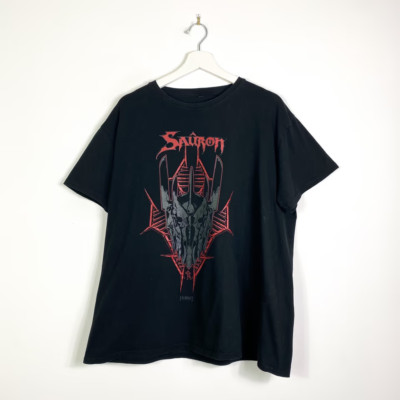 Vintage Sauron T-Shirt Gr.L/XL Herren Herr der Ringe Der Hobbit y2k Retro