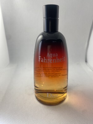 AQUA FAHRENHEIT CHRISTIAN DIOR 4.2 oz / 125 ML Eau De Toilette Spray