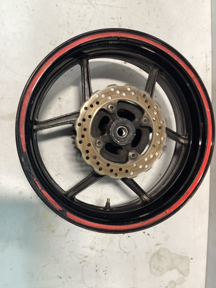 PIENI　SULKA L 08-10 KAWASAKI NINJA ZX10R ZX10 REAR BACK WHEEL RIM ROTOR HUB