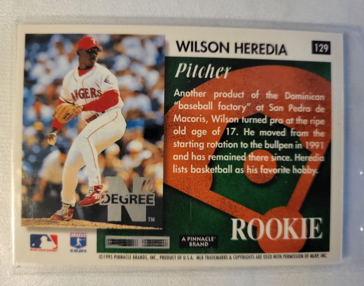 1995 Summit Nth Degree Wilson Heredia #129 RC NM+ Texas 1995 Summit Nth Degree Wilson Heredia #129 RC NM+ Texas