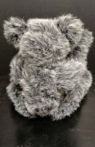 Vintage Silver Shaded Jointed Plush Teddy Bear 18" Rare - Picture 4 of 7