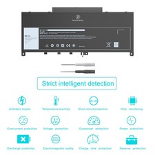 J6OJ5 J60J5 Battery For Dell Latitude E7270 E7470 R1V85 451-BBSX 7.6V 55WH MC34Y