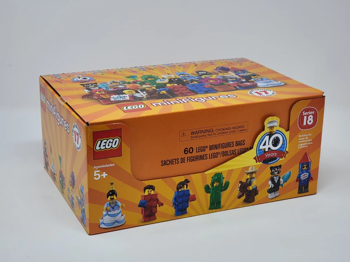 Minifigures Series 18 Blind Bags - 71021 - Display Box w/ 50+ Bags | eBay