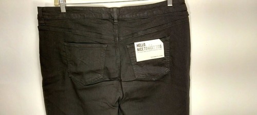CELEBRITY PINK Black High Rise Skinny Jean Stretch Women Plus Size 20 Stretch - Picture 7 of 11