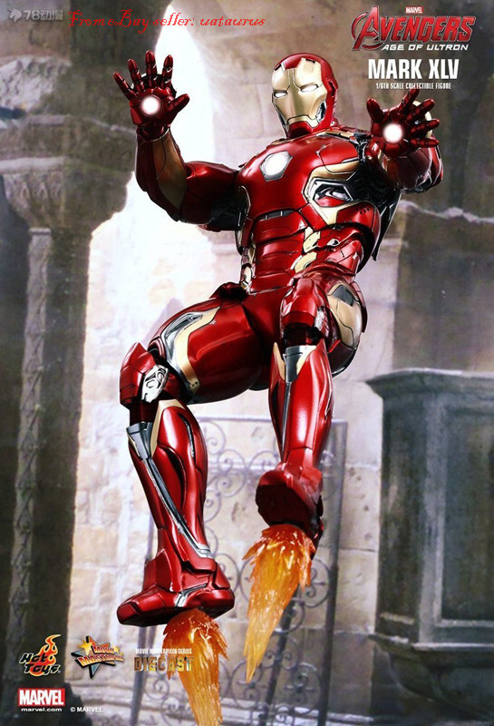 Perfect HotToys 1/6 Mms300d11 Avengers: Age Of Ultron Mark Xlv In
