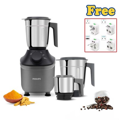 Philips Mixer Grinder HL7770/00 Powerful motor 3 Jar 800 W MicroGrind technology