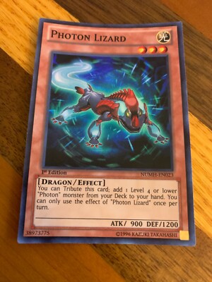 Photon Lizard NUMH-EN023 1st Edition Super Rare VLP + BONUS