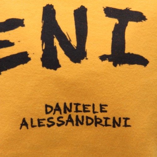 5393AE felpa bimbo DANIELE ALESSANDRINI yellow cotton sweater kid - Picture 3 of 4