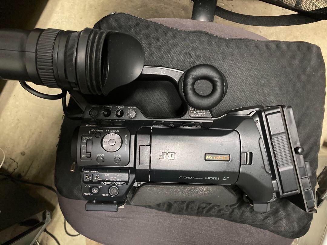 JVC GY-HM850 ビクタービデオカメラ本体、美品 HDメモリーカードカメラレコーダー GY-HM850 | 業務用ビデオ