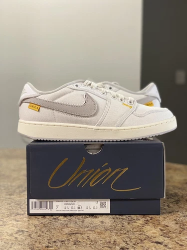 Nike Air Jordan 1 Retro AJKO Low SP Union White Canvas DO8912-101 Men's Size 7
