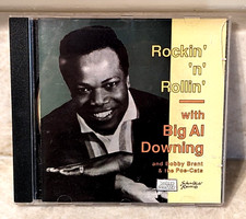 CD~ ROCKIN' 'N' ROLLIN' WITH BIG AL DOWNING~SIGNED AUTOGRAPH~VERY RARE, R&R R&B