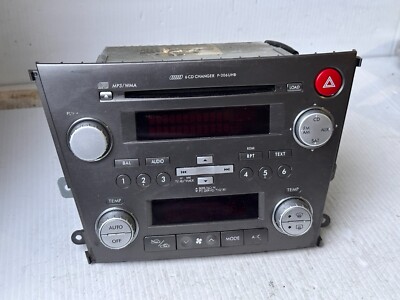 2007 - 2009 Subaru Legacy Outback Audi Radio CD Player Unit P