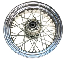 OEM Original Harley-Davidson Rim Wheel Chrome 16x3 40 Laced Spoke 3/4" Axle USED