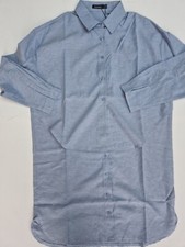 Bohoo Shirt Dress Womens Size Uk 8 Blue New With Tags
