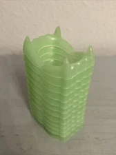 GLOW IN THE DARK FANGS SET OF 12 HALLOWEEN DECORATIONS (BRAND NEW) 