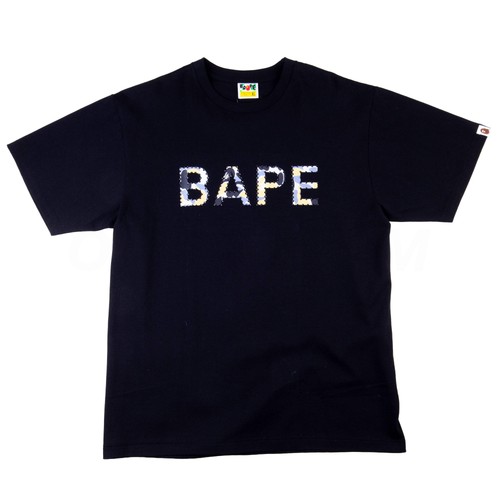 Bape Black Ginza Exclusive Swarovski Tee Size XL BRANDNEU - Bild 1 von 2