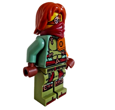 Lego Ninjago Minifigur Ronin Hair njo0269 aus Set 891618 von 2016