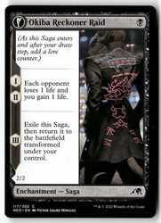 Okiba Reckoner Raid // Nezumi Road Captain NEO 117 Common