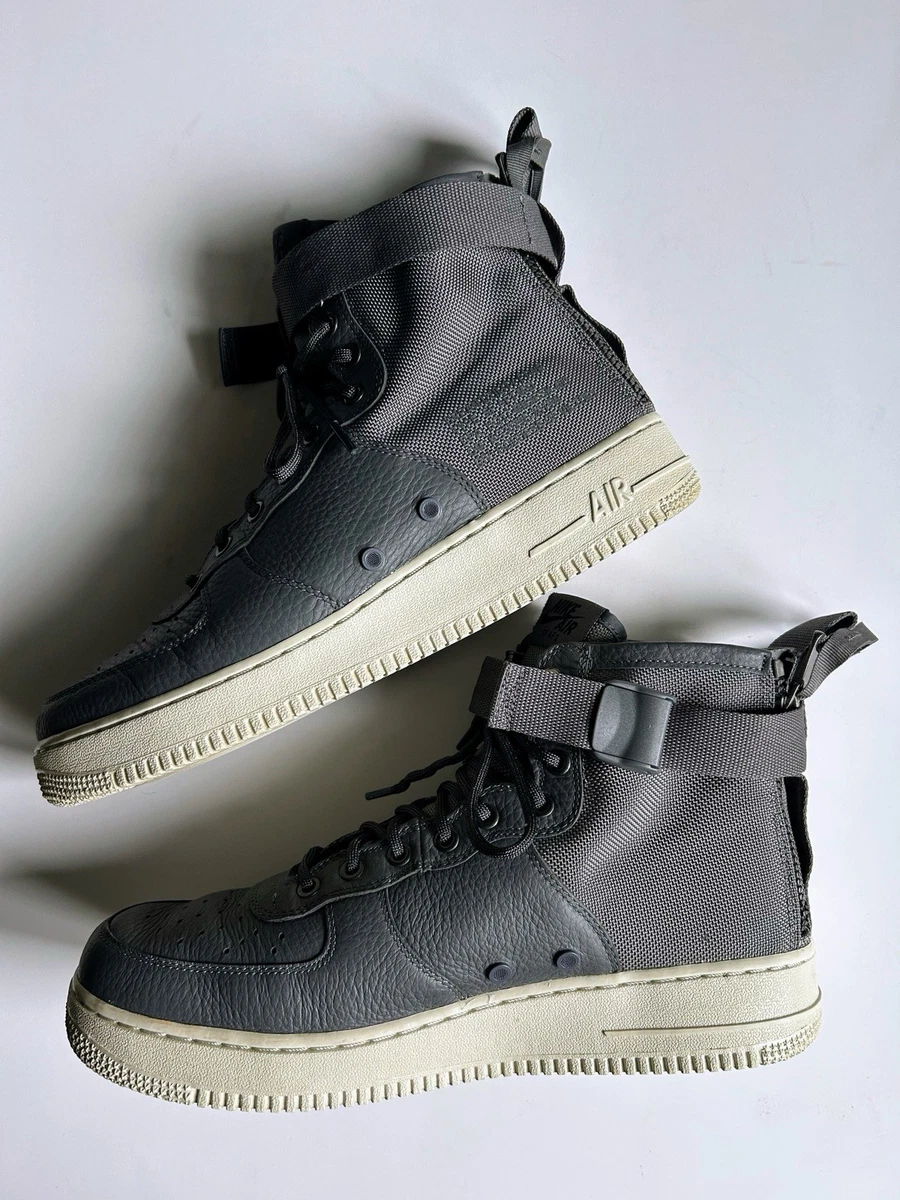 Nike SF Air Force 1 Shoes‎ Mens Size 6 Gray High Top Military Urban Streetwear Nike SF Air Force 1 Mid Wolf Grey for Sale | Authenticity  main image 2