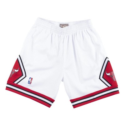 Chicago Bulls 97-98 NBA Mitchell & Ness Swingman Shorts Weiß-2XL
