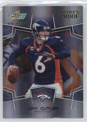 2008 Score Select Artist's Proof 4/32 Jay Cutler #88 1u6