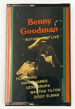 Benny Goodman - Autumn 1937 Live Cassette Jazz Album JL-9003 Top Choice Records
