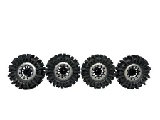 New Proline Black Mamba 2.6” Mud Truck Tires W Vitavon Crush Lock Wheels #16558