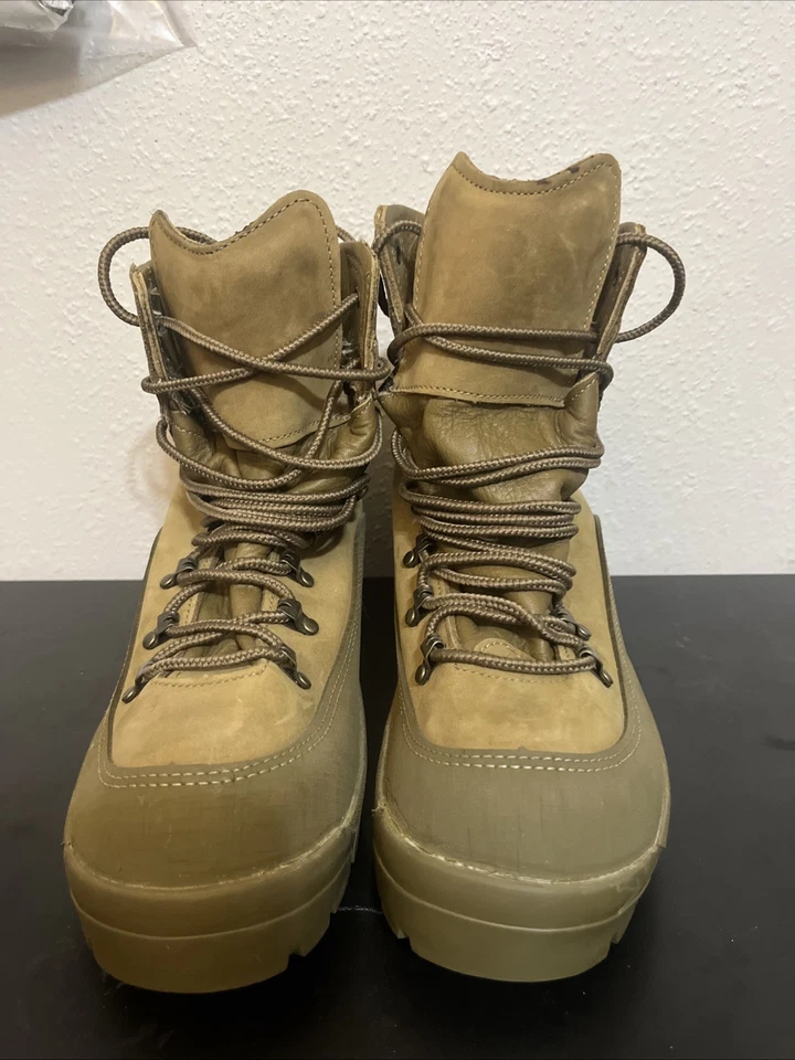 USGI Belleville 950 MCB Combat Boots Men’s 9.5R Coyote Brown Mountain GORE-TEX - Image 3 of 4
