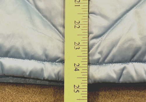 The North Face Alis Jacket Puffer 550 Down Womens Ice Blue Sheen Size Medium - Picture 9 of 12