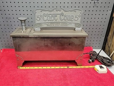 CHOC-CONE COMPANY ICE CREAM CHOCOLATE DIP MACHINE 5 CENT