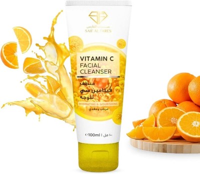 Saif Al Fares Vitamin C Gesichtsreiniger 100ml feuchtigkeitsspendend und pflegend kostenloser Versand