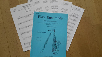 Holzbläser Noten Partitur B  Es Stimme Take Five Petite Fleur Blechbläser