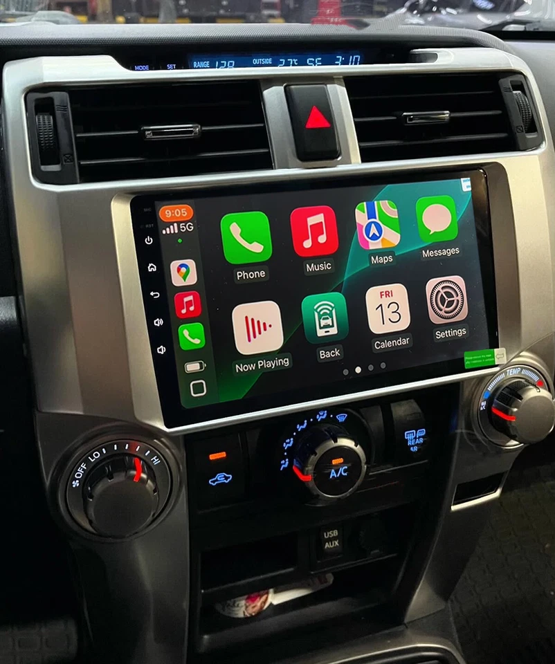 For 2010-2019 Toyota 4Runner Carplay Radio Android 13 GPS NAV WIFI +Camera - Изображение 3 из 4