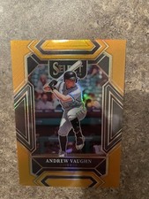2022 Select Andrew Vaughn /10 Gold Prizm Diamond Level