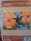 Herrschners® Hummingbird & Hibiscus Latch Hook Kit