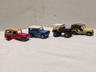 4 Vintage Matchbox Lesney & Superfast 70s-80s Jeeps/Land Rover