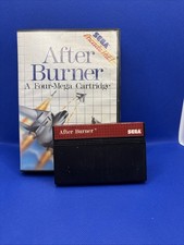 After Burner SEGA Master System. Cart And Box.