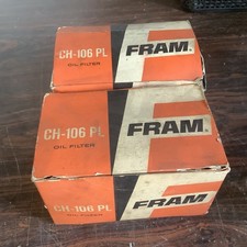 Fram Oil Filters Ch-106pl Many Gm Products 1949-1965 New 2 Total