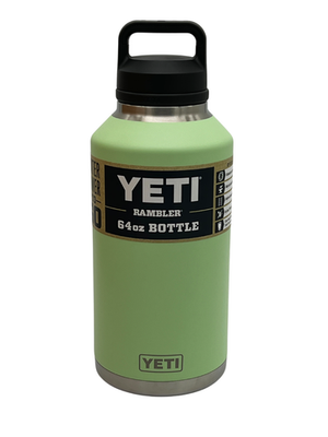 YETI Rambler 64 oz Bottle Key Lime Limited Edition Chug Cap