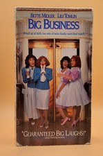 Big Business VHS 1988 Bette Midler Lily Tomlin Buy 2 Get 1 Free