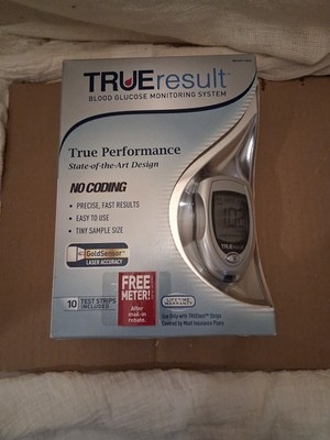 Home Diagnostics True Result Glucose Meter Monitor New Open Box
