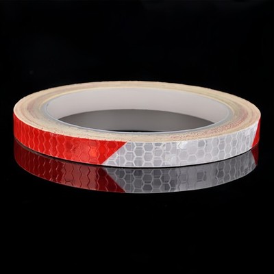 Reflective Safety Tape Self Adhesive pinstripe Sticker Strip Decal 26FT Roll 1CM